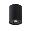Spot De Plafond Lucide Tube Noir, 1 Lumiere
