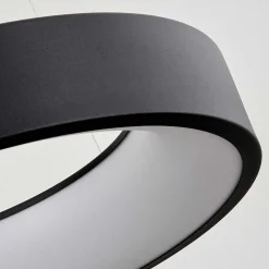 Suspension Areja Led Noir, Blanc, 1 Lumiere