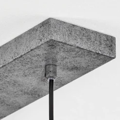 Suspension Cabreiro Anthracite, 4 Lumieres