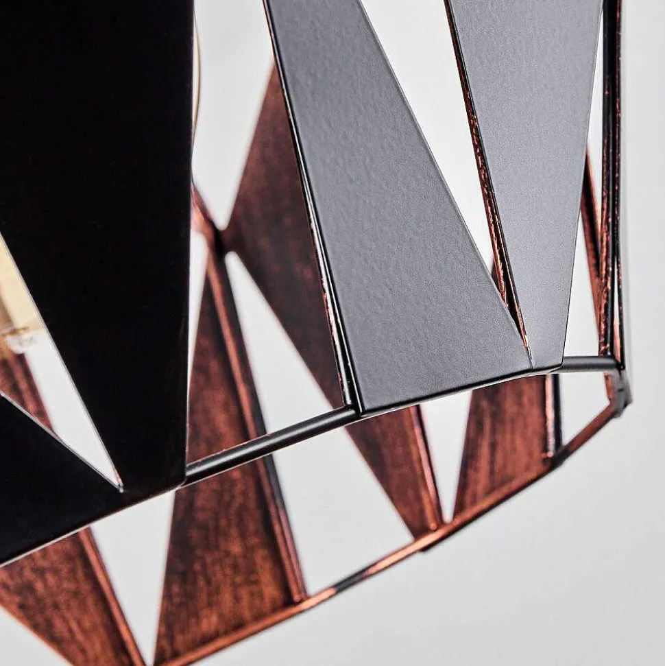 Suspension Marang Noir, 1 Lumiere