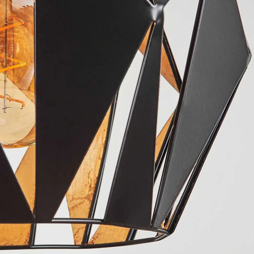 Suspension Marang Noir, Argente, 1 Lumiere