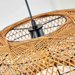 Suspension Mulstrand Noir, 1 Lumiere