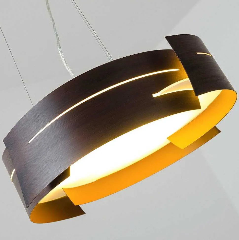 Suspension Novara Brun, 3 Lumieres