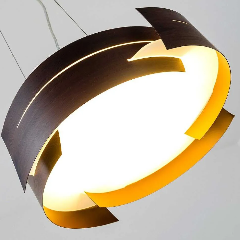 Suspension Novara Brun, 3 Lumieres