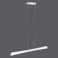 Suspension Paul Neuhaus Q-Riller Led Chrome, 14 Lumieres, Telecommandes, Changeur De Couleurs