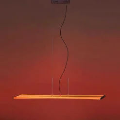 Suspension Paul Neuhaus Q-Riller Led Chrome, 14 Lumieres, Telecommandes, Changeur De Couleurs